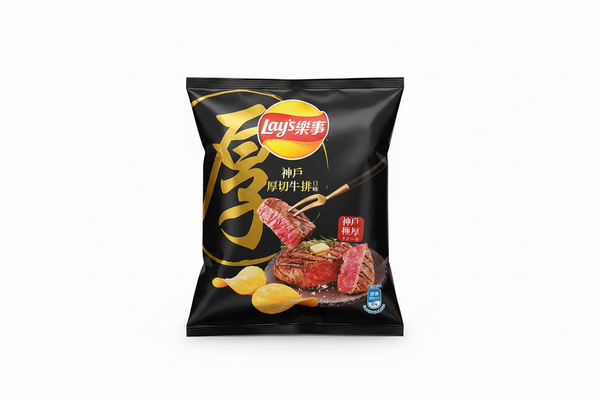 Lays Kobe Thick Cut Steak Potato Chips